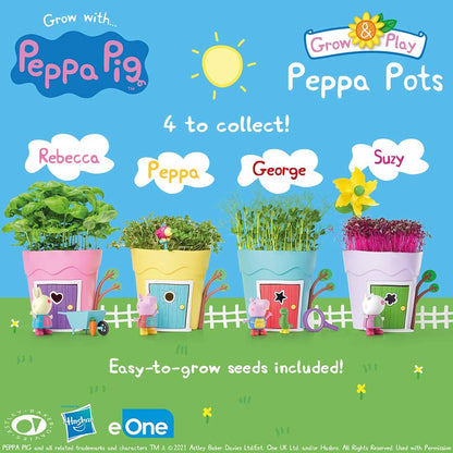 Peppa Pig PP103 Peppa Pots Rebecca Rabbit Kids' Animal & Insect Habitat Kits, Pink
