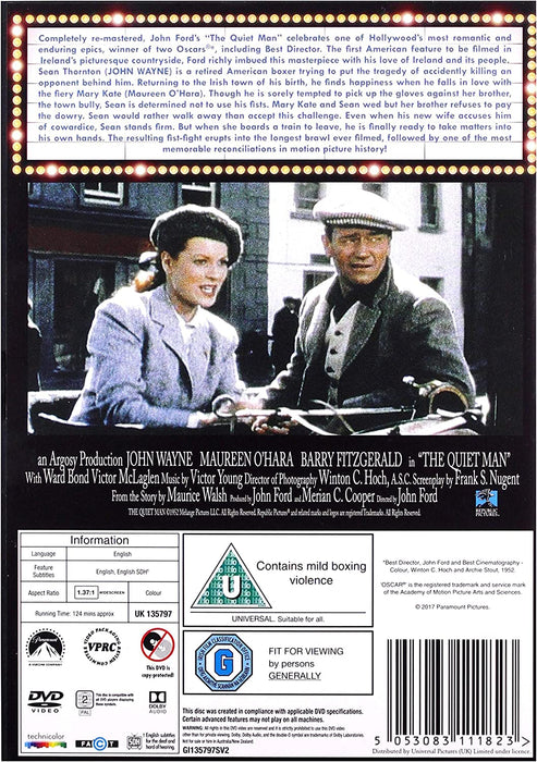 The Quiet Man Uk Exclusive