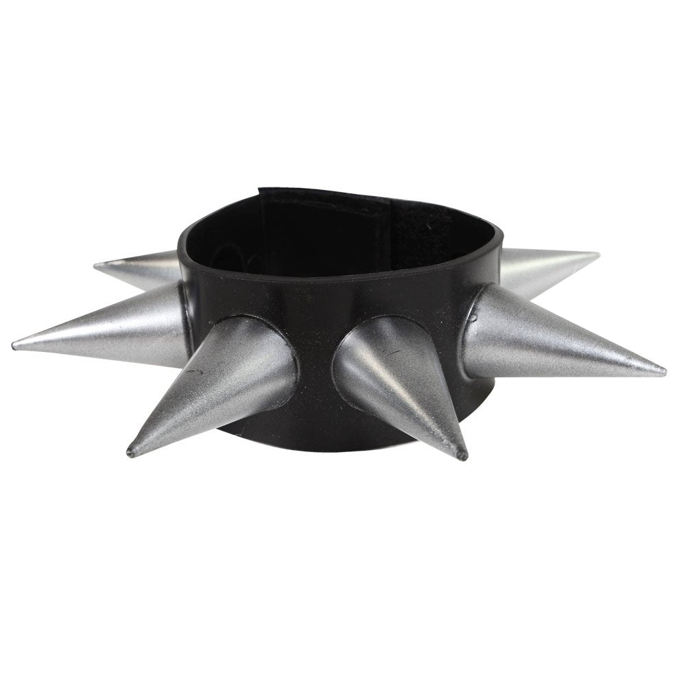 Bristol Novelty BA436 Spike Bracelet, Unisex-Adult, Silver, One Size