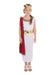 Girls or Boys White Red Roman Toga School Fancy Dress Costume Outfit 4-14 years (7-9 years, Girls