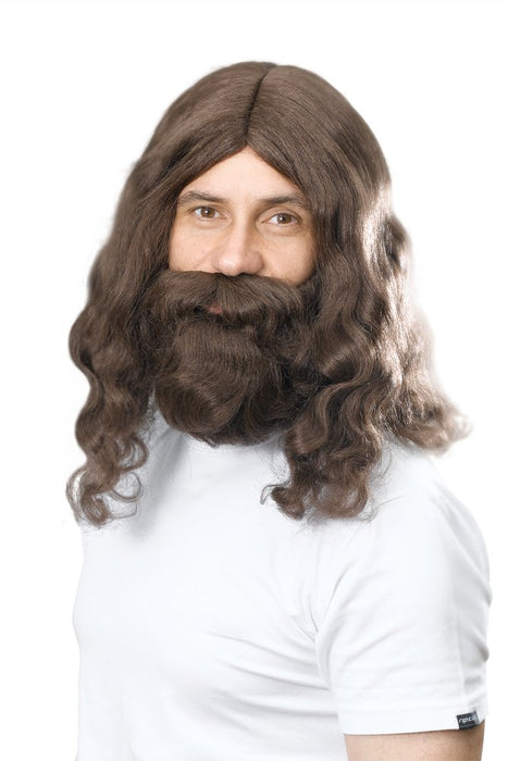 Bristol Novelties Women's Hippy Wig & Beard Set