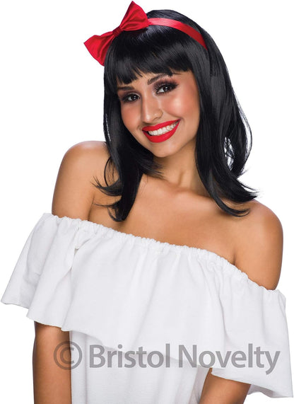 Bristol Novelty BW851 Chic Doll Wig, Blonde, One Size Black
