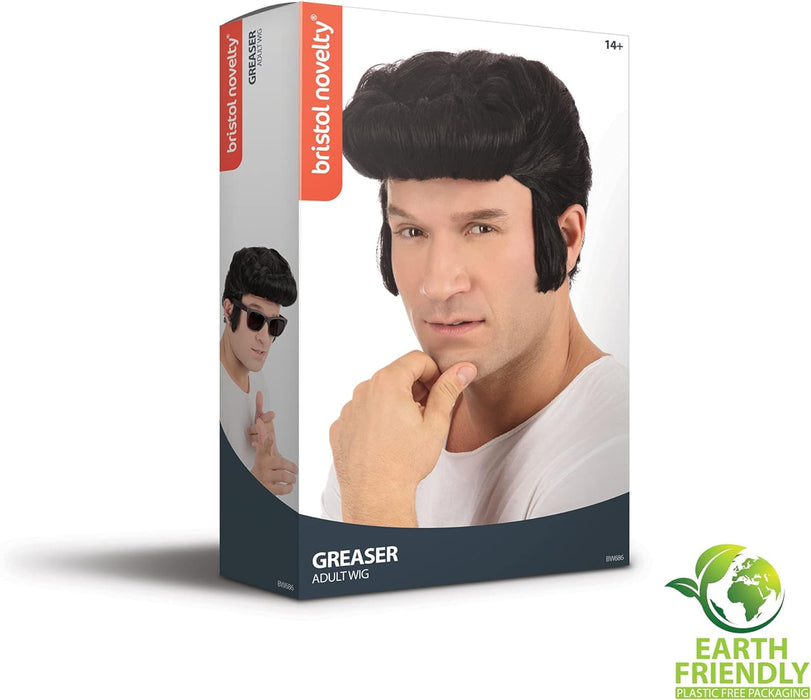 Rubie's Official Forum BW686 Black Greaser Wig