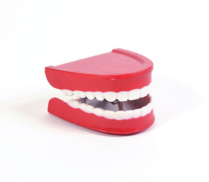 Bristol Novelty GJ064 Chatter Choppers Halloween Prop Set, Unisex-Adult, Red/White, One Size