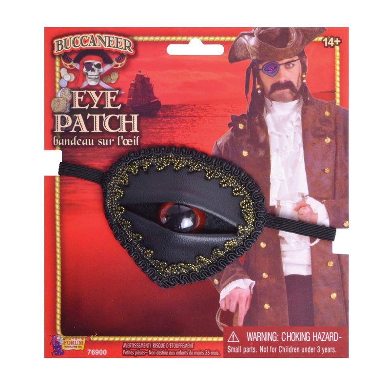 BUCCANEER EYEPATCH W/EYE - FANCY DRESS