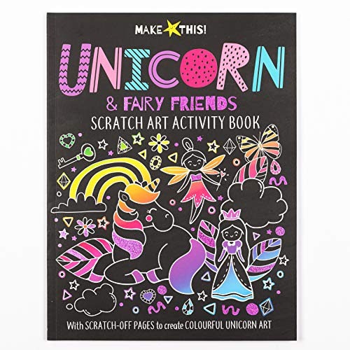 SCRATCH ART UNICORN FAIRY FRIENDS