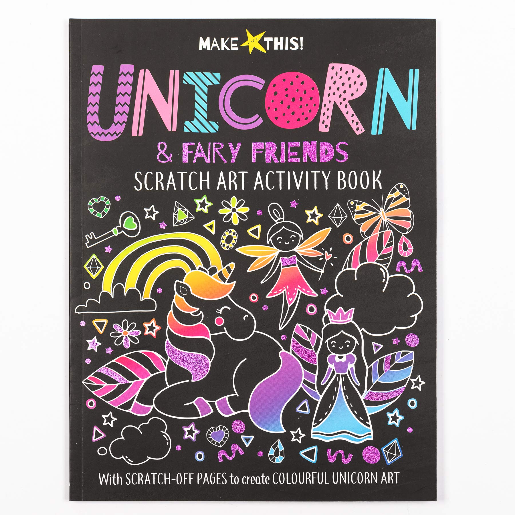 SCRATCH ART UNICORN FAIRY FRIENDS