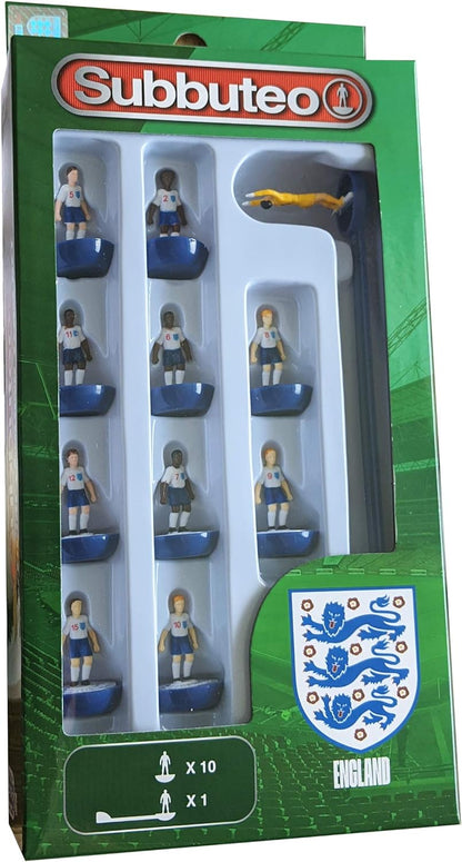Subbuteo England Team Player Set,3485, Blue,white