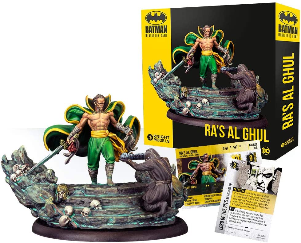 Knight Models Tabletop - Batman Miniatures Games: RAS al Ghul