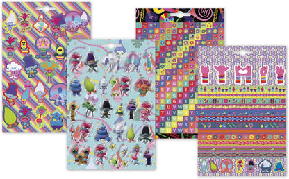 Totum Sticker Set Trolls4 Sticker Sheets 360 Pieces