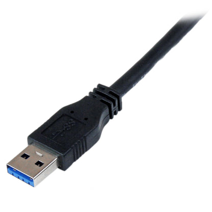 StarTech.com USB3CAUB1M 1 m 3 ft Certified SuperSpeed USB 3.0 A to Micro B Cable Cord, USB 3 Micro B Cable, 1x USB A (M), 1x USB Micro B (M