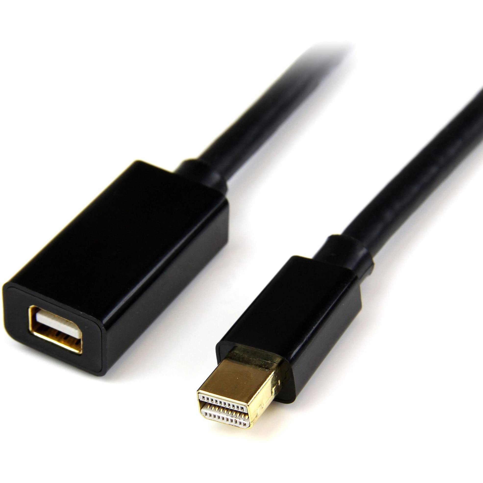 StarTech.com 6ft (2m) Mini DisplayPort Extension Cable - 4K x 2K Video - Mini DisplayPort Male to Female Extension Cord - mDP 1.2 Extender Cable (MDPEXT6) 6 ft/2 m
