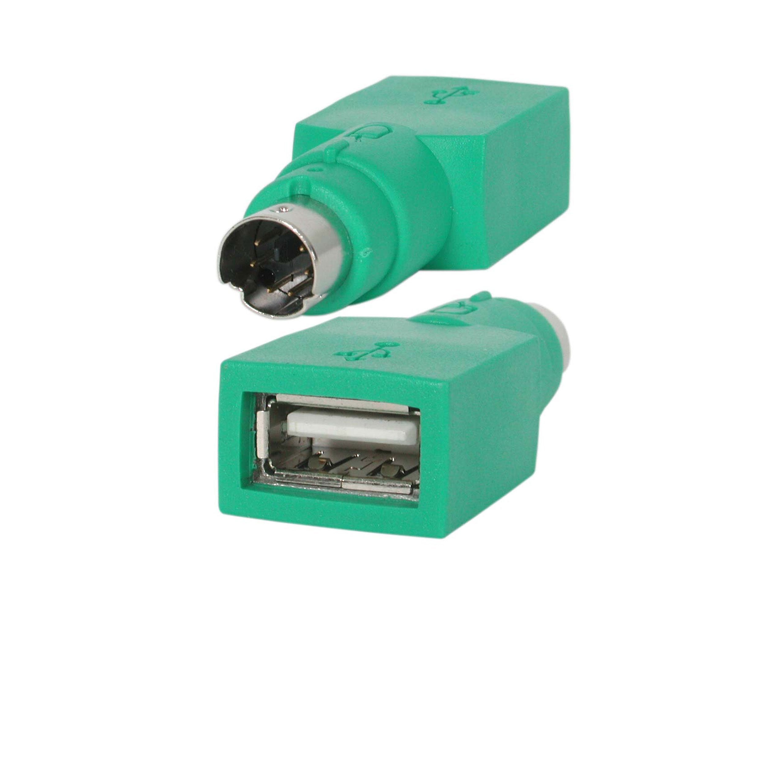 StarTech.com Adaptateur de remplacement souris PS/2 vers USB - Convertisseur PS/2 vers USB - Femelle / Mâle (GC46FM