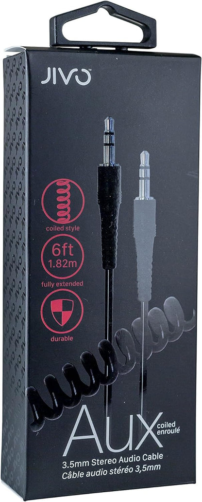 Jivo Coiled cable-extending to 6ft