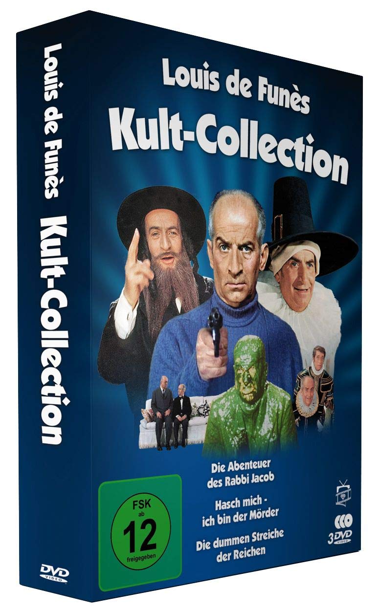 Louis de Funes - Kult-Collection (Hasch mich - ich bin der Mörder / Die Abenteuer des Rabbi Jacob / Die dummen Streiche der Reichen)
