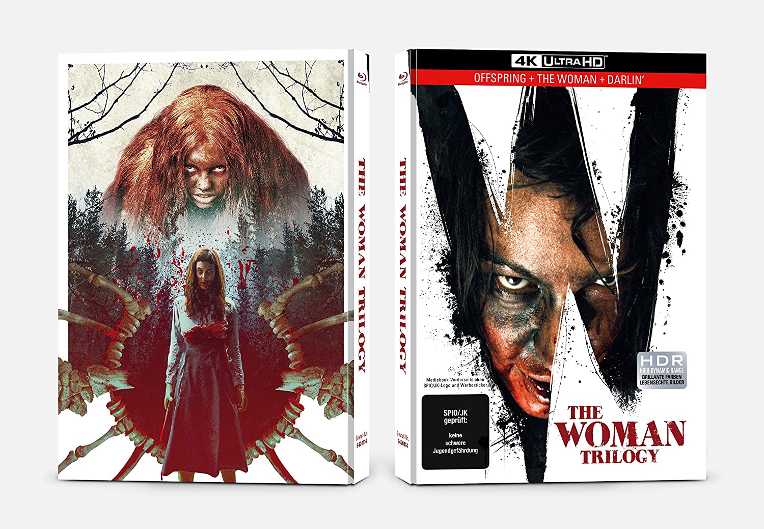 The Woman Trilogy - 3-Disc Limited Collector's Edition im Ultra-HD-Mediabook (4K Ultra-HD)