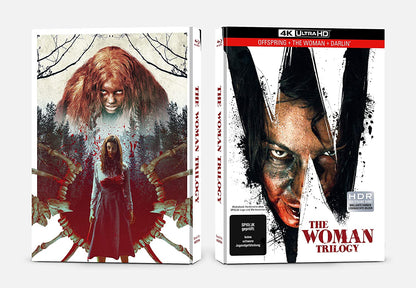 The Woman Trilogy - 3-Disc Limited Collector's Edition im Ultra-HD-Mediabook (4K Ultra-HD)