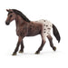 SCHLEICH Horse Club Appaloosa Mare Toy Figure, Brown/White (13861)