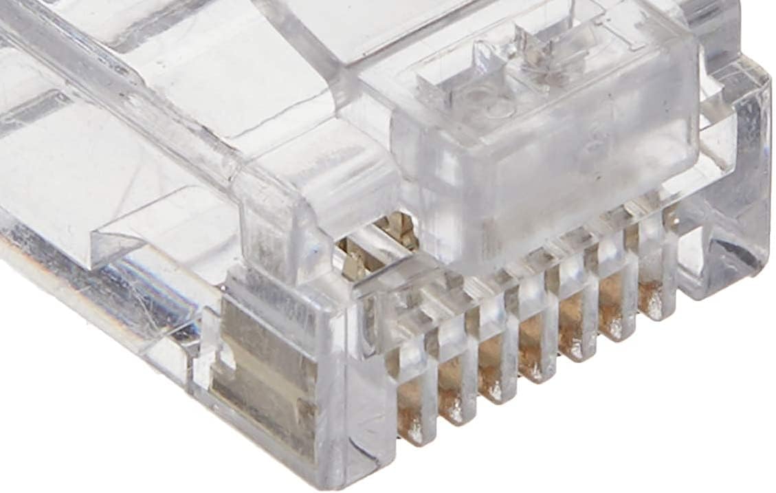 StarTech.com Cat 6 RJ45 Modular Plug for Solid Wire - 50 Pack (CRJ45C6SOL50