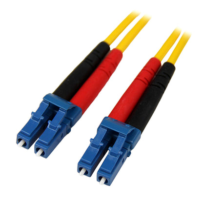 StarTech.com 1m Fiber Optic Cable - Single-Mode Duplex 9/125 - LSZH - LC/LC - OS1 - LC to LC Fiber Patch Cable (SMFIBLCLC1