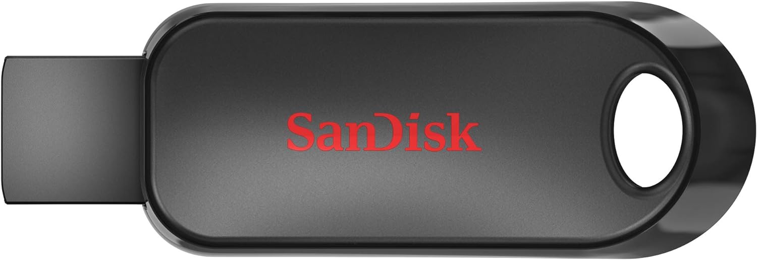 SanDisk 64GB Cruzer Snap USB 2.0 Flash Drive (Pack of 2) 64GB (Pack of 2) Single Black