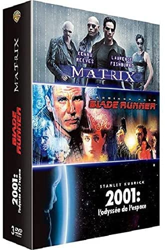 Coffret 3 Films : Matrix + Blade Runner + 2001 : L'odyssée De L'espace