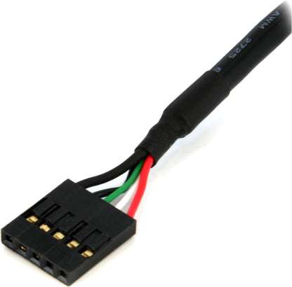 StarTech.com Câble adaptateur interne carte mère 46 cm 5 broches USB IDC – F/F (USBINT5PIN