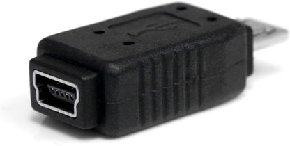 StarTech.com Micro USB to Mini USB 2.0 Adapter M/F - Micro to Mini USB Adapter - Mini USB Adapter - Micro USB to Mini USB (UUSBMUSBMF