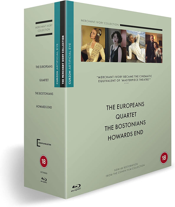 Merchant Ivory Boxset BD (The Europeans / Quartet / The Bostonians / Howard's End)