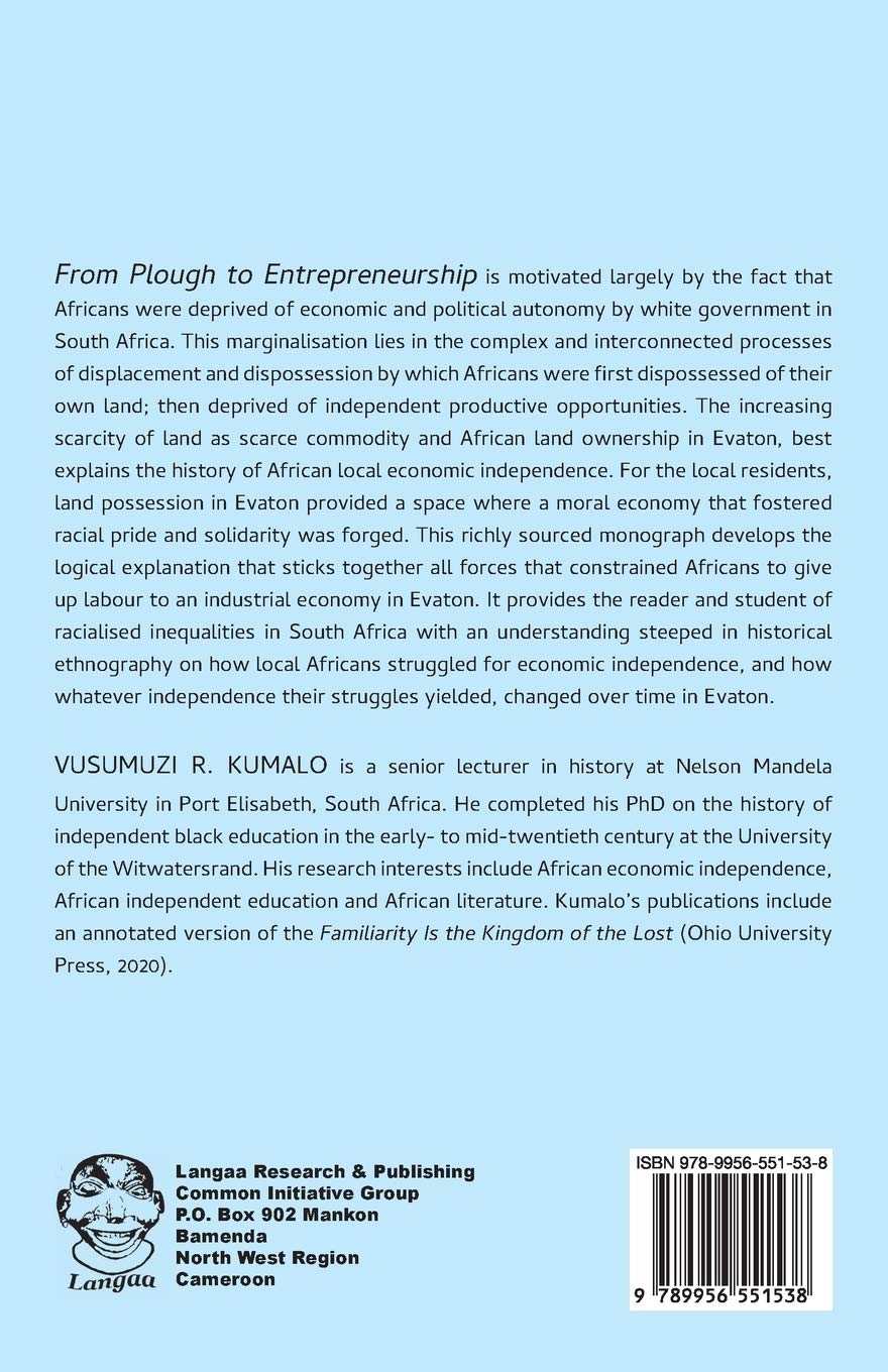 From Plough to Entrepreneurship