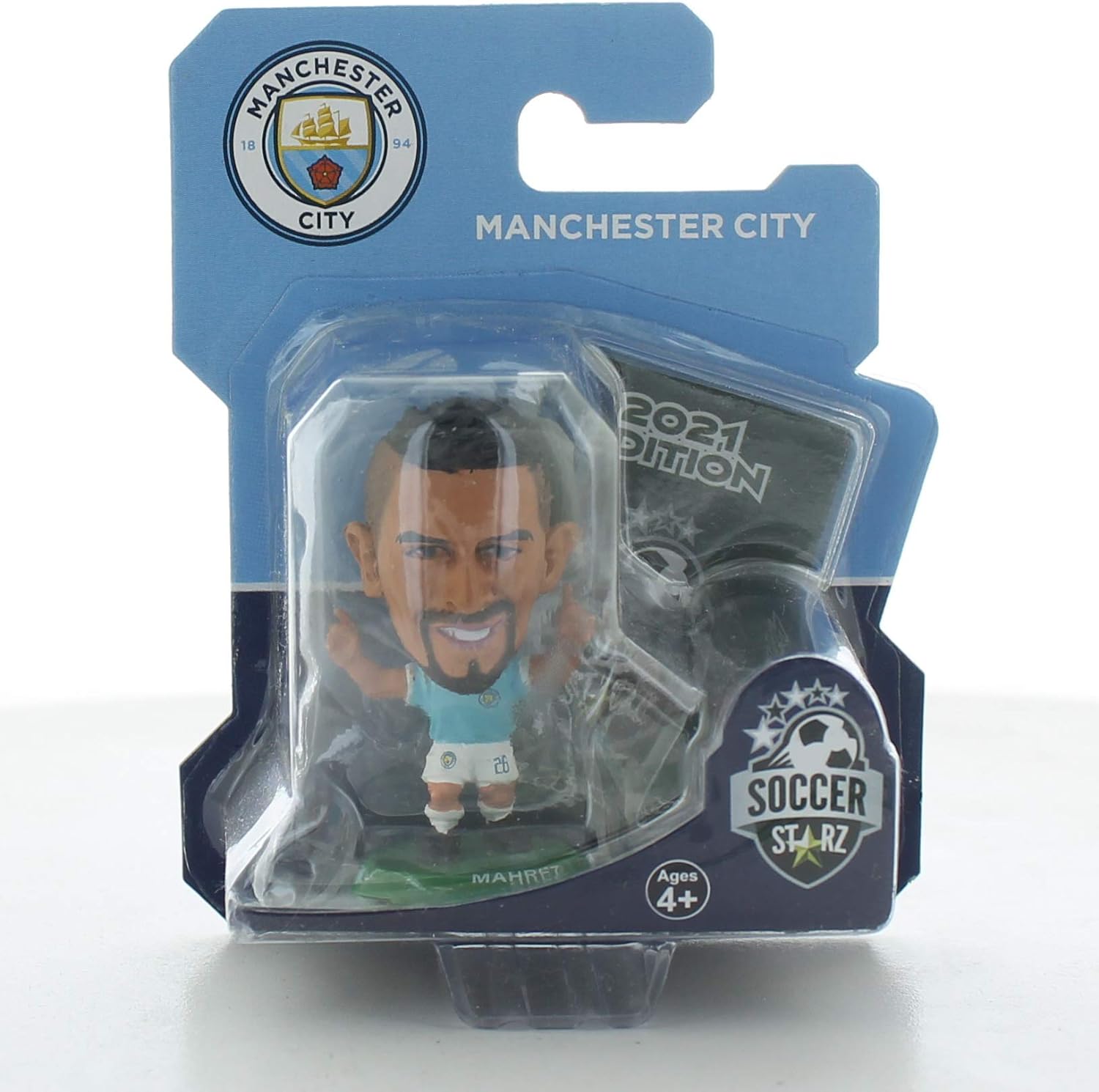 SoccerStarz - Man City Riyad Mahrez - Home Kit (Classic Kit) /Figures