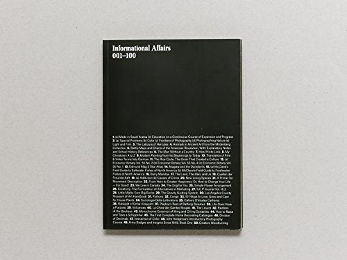 Informational Affairs 001-100