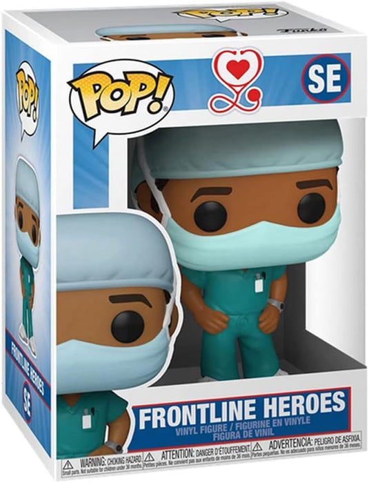Funko POP! Heroes: Front Line Worker-Male #2 - Collectable Vinyl Figure - Gift Idea - Official Merchandise - Toys for Kids & Adults - Model Figure for Collectors and Display Pop! Vinyl