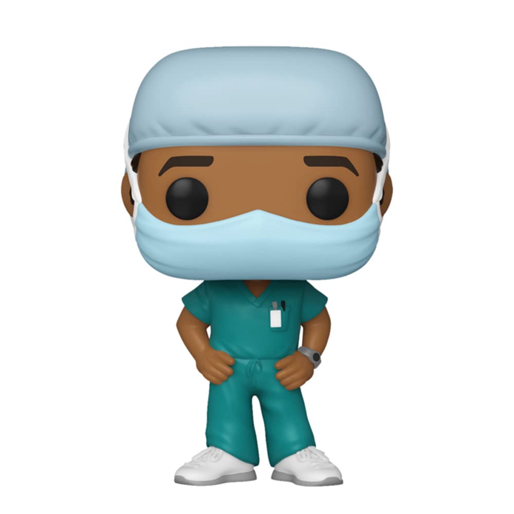 Funko POP! Heroes: Front Line Worker-Male #2 - Collectable Vinyl Figure - Gift Idea - Official Merchandise - Toys for Kids & Adults - Model Figure for Collectors and Display Pop! Vinyl