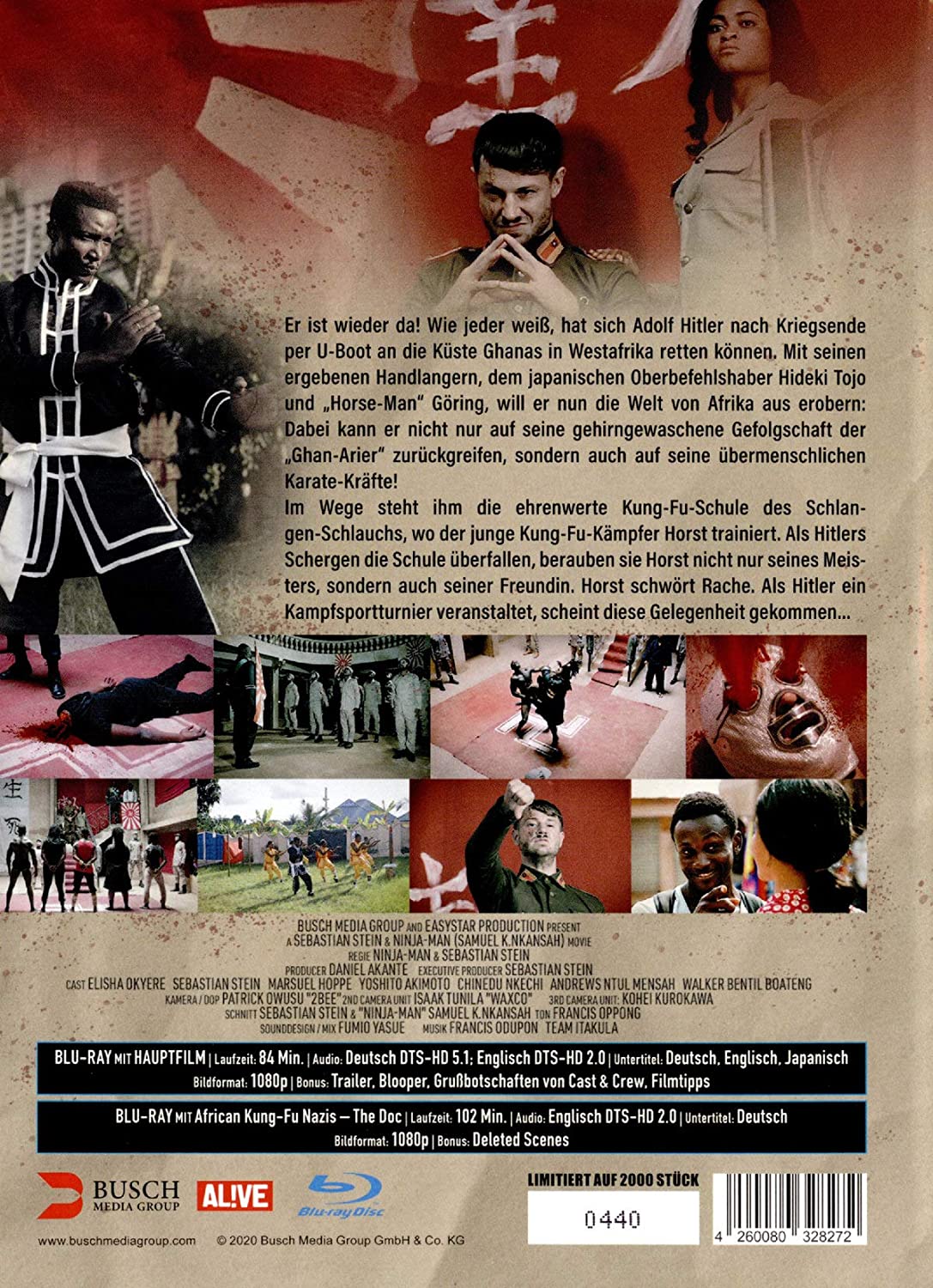 African Kung Fu Nazis (Mediabook