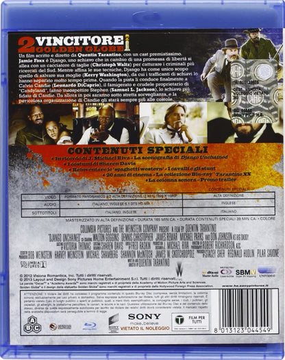 DVD BRD DJANGO UNCHAINED