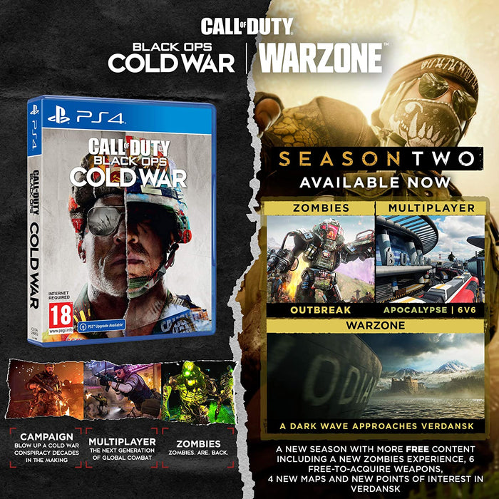Call of Duty®: Black Ops Cold War (PS4) PlayStation 4 Standard