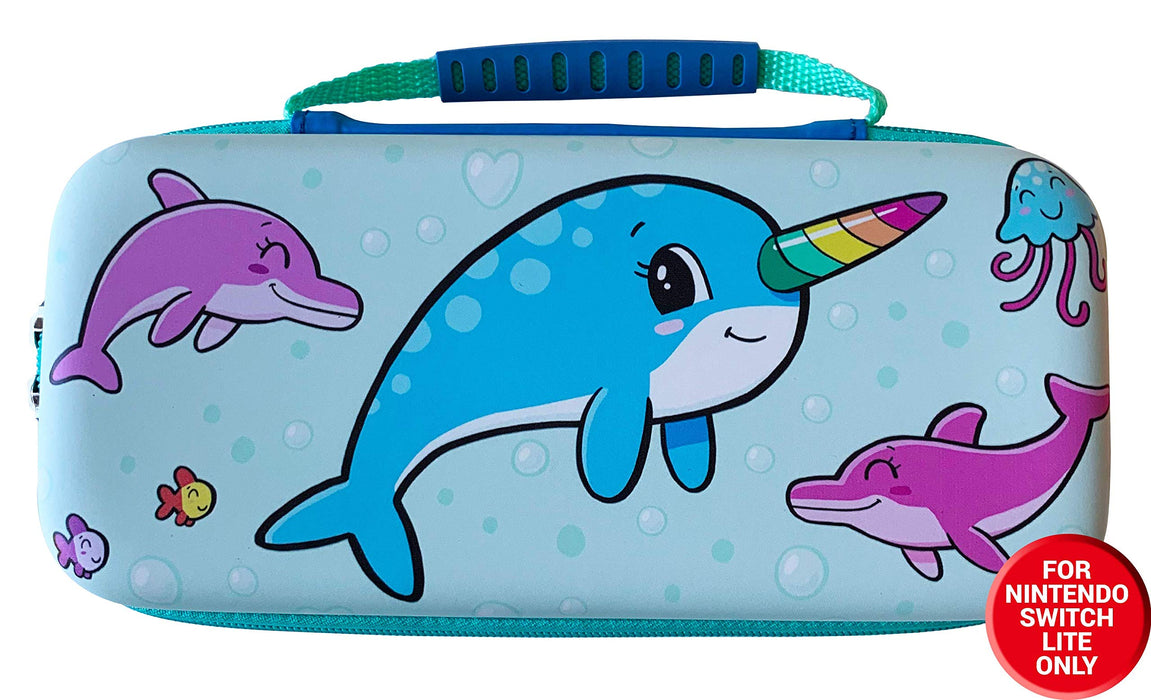 iMP Tech NSLNARCAS Nintendo Switch Cases, Multicoloured Narwhal (Switch Lite)