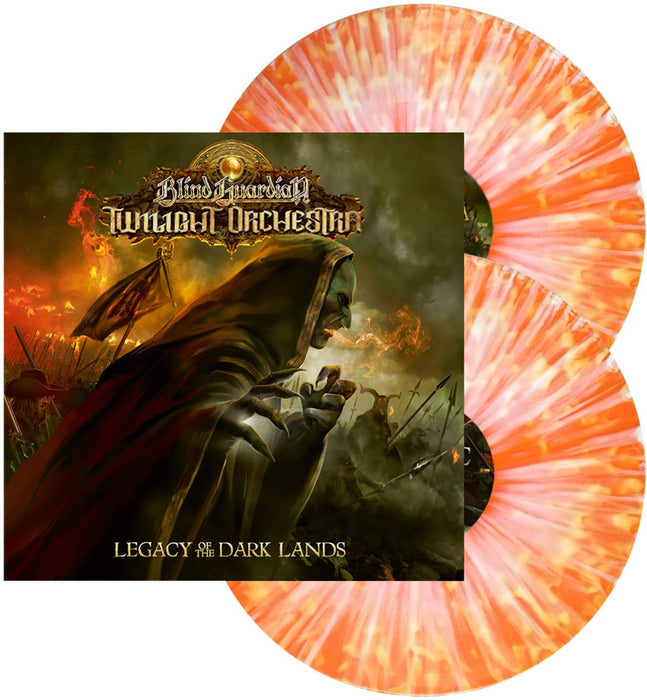 Legacy Of The Dark Lands (Orange w/ Yellow Splatter)