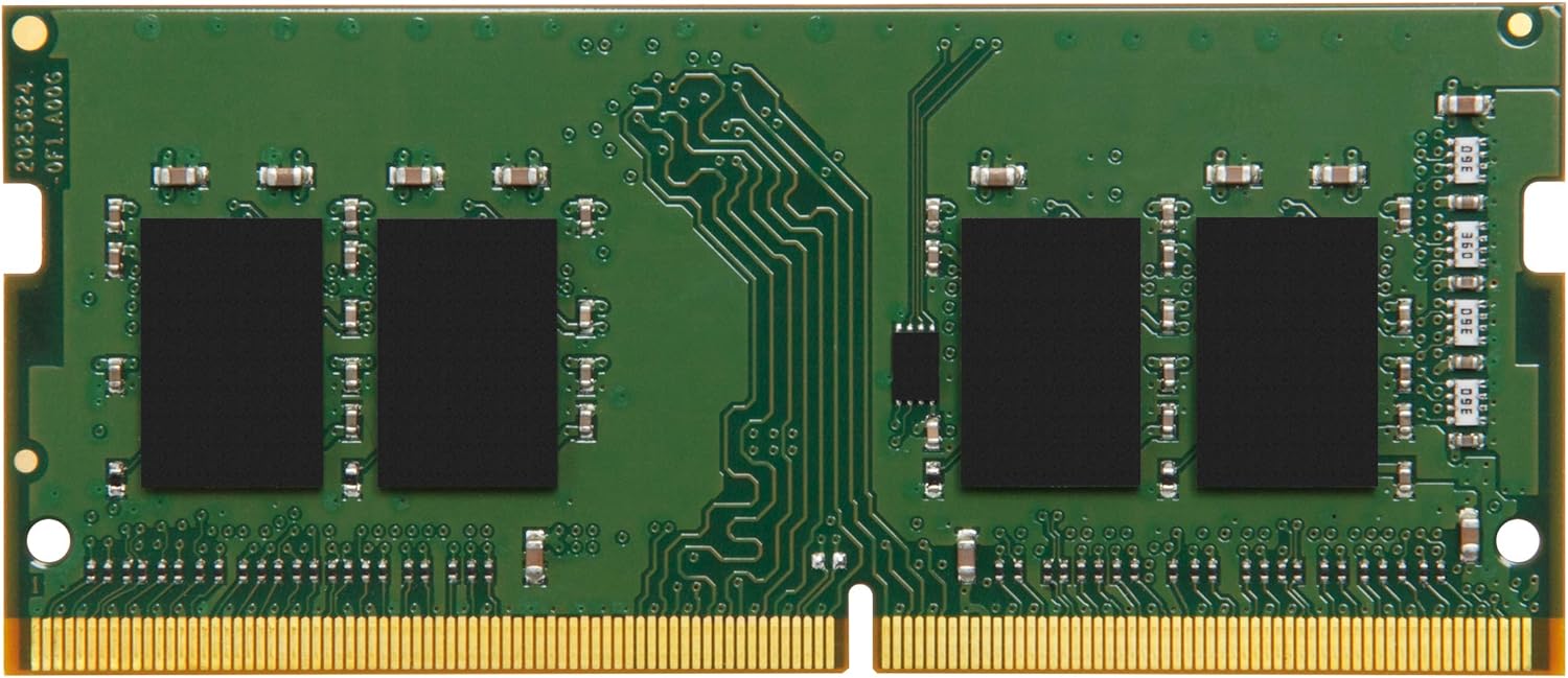 Kingston ValueRAM 8GB 3200MT/s DDR4 Non-ECC CL22 SODIMM 1Rx16 1.2V KVR32S22S6/8 Laptop Memory 8GB 1Rx16 3200MT/s DDR4 Single Module