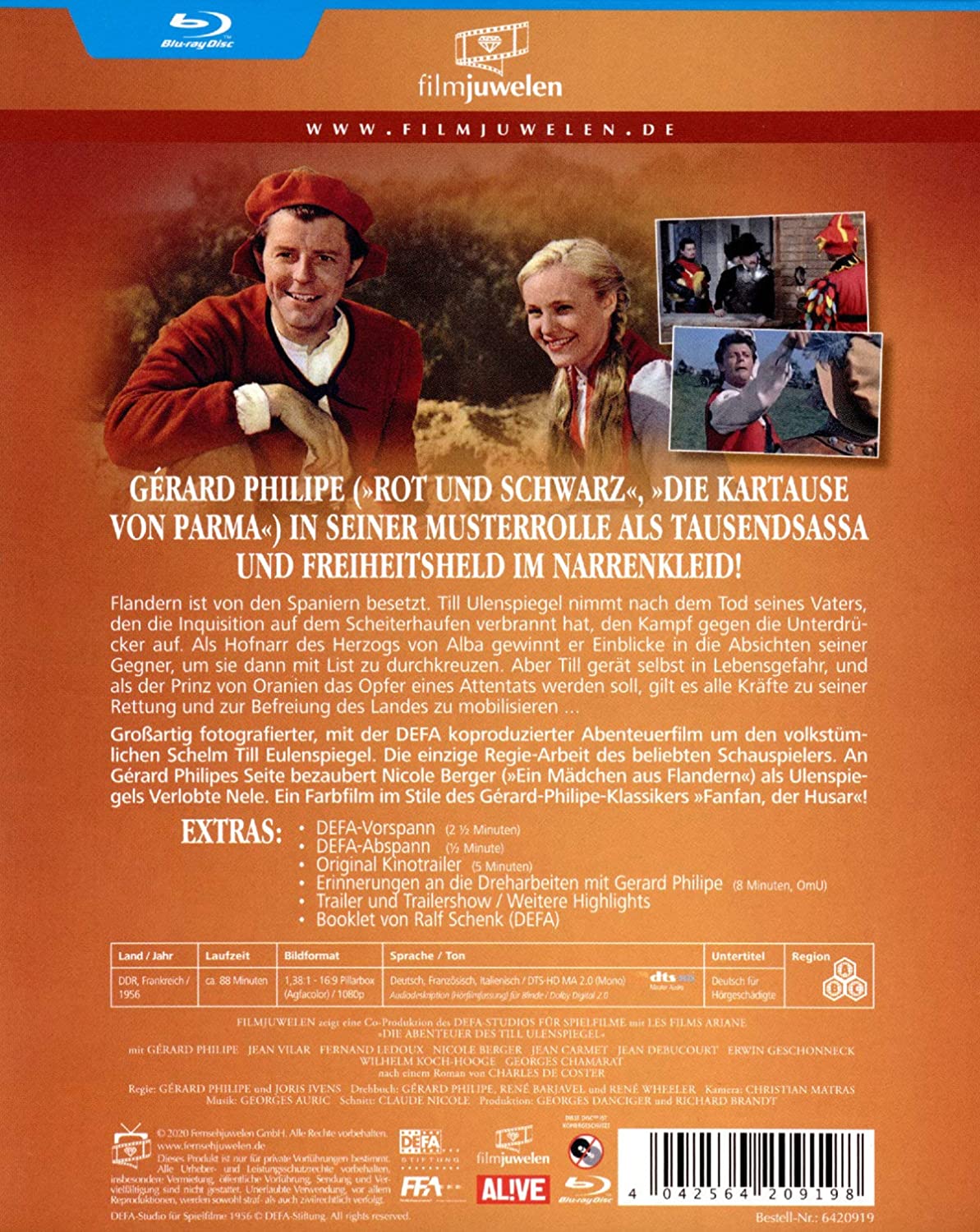 Die Abenteuer des Till Ulenspiegel (DEFA Filmjuwelen)