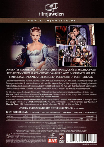 Lucrezia Borgia - Der Klassiker von 1953 (Filmjuwelen
