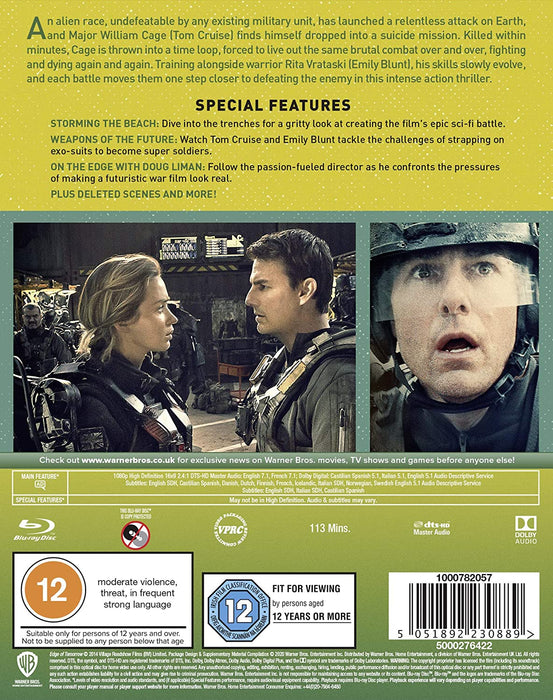 Live Die Repeat: Edge of Tomorrow