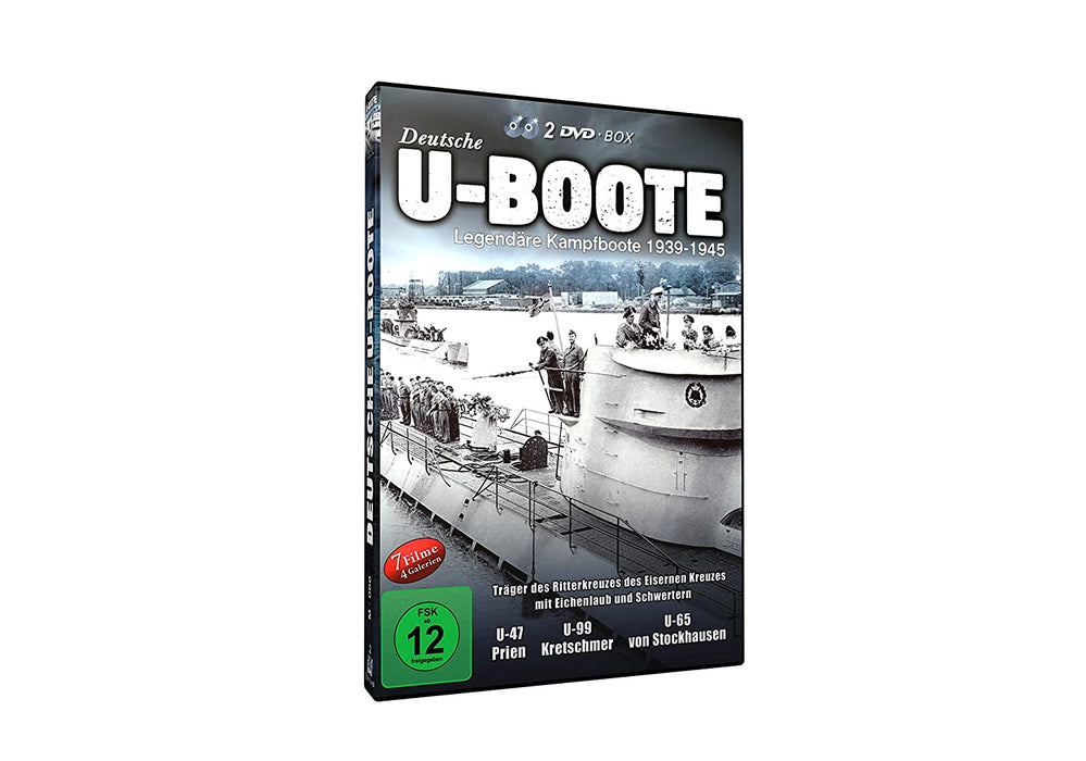 Deutsche U-Boote im 2. Weltkrieg-Legendäre Kampfboote 1939-1945-Das Boot-(2 DVD BOX