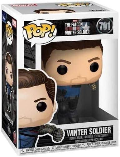 Funko POP! Marvel: the Falcon & Winter Soldier - Winter Soldier - the Falcon and the Winter Soldier - Collectable Vinyl Figure - Gift Idea - Official Merchandise - Toys for Kids & Adults - TV Fans Pop! Vinyl