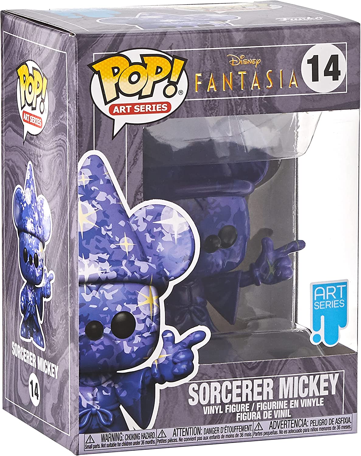 Funko 51941 POP Disney:Fantasia 80th-Mickey#1 (Artist Series) Fantasia Collectible Toy, Multicolour POP Mickey 1
