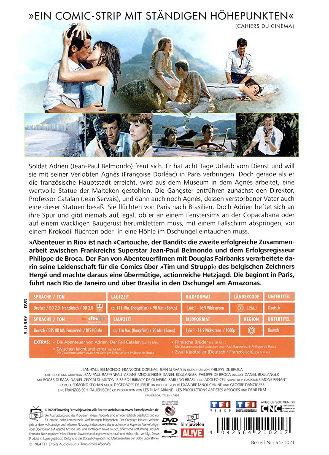 Abenteuer in Rio - Special Edition Mediabook (+ DVD) (Filmjuwelen)
