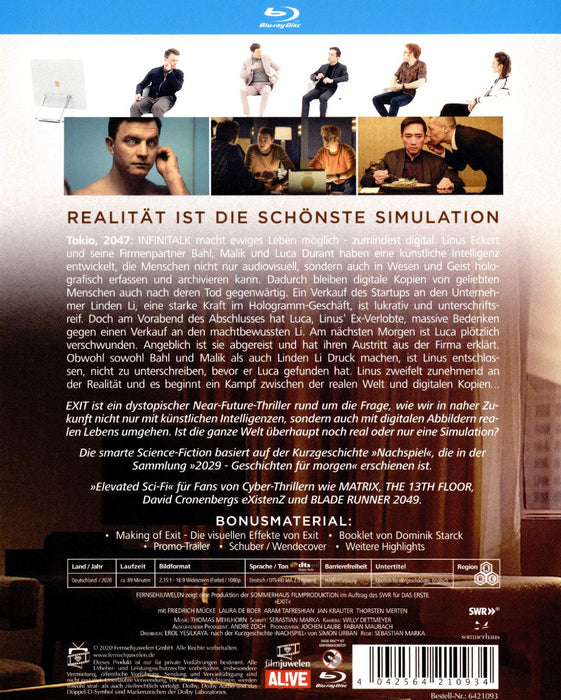 Exit - Ein Near-Future-Thriller (Filmjuwelen)