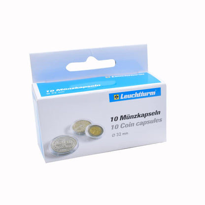 coin capsules inner diameter 32 mm