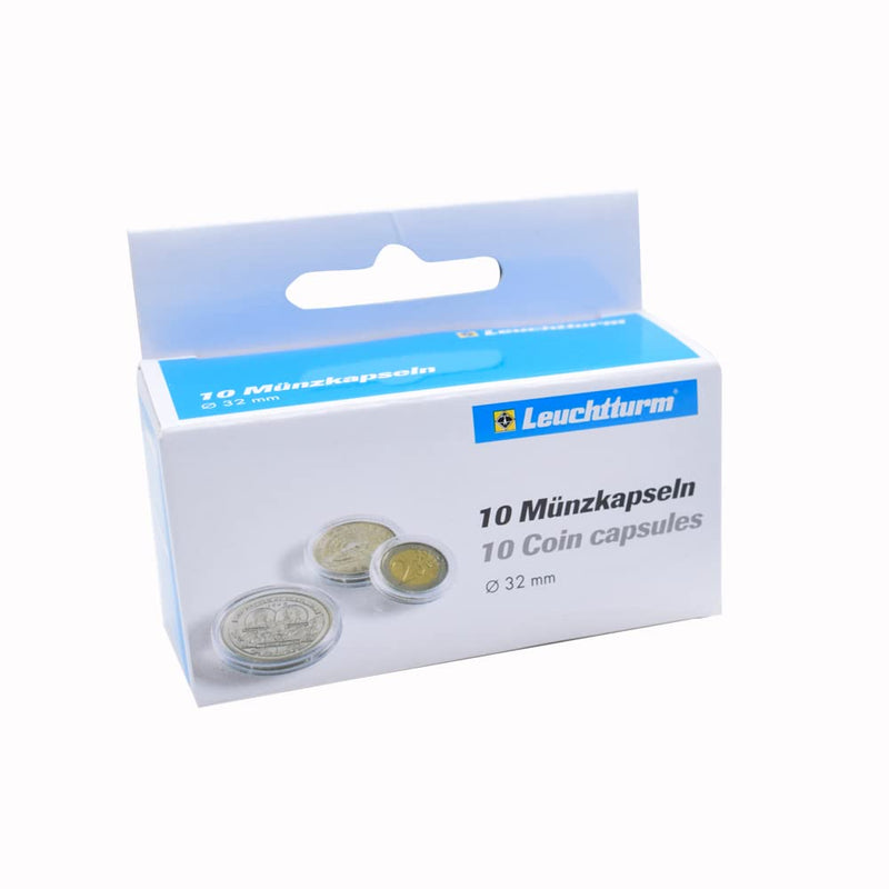 coin capsules inner diameter 32 mm